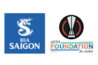 Europa Patch &UEFA Foundation&&Bia SaiGon